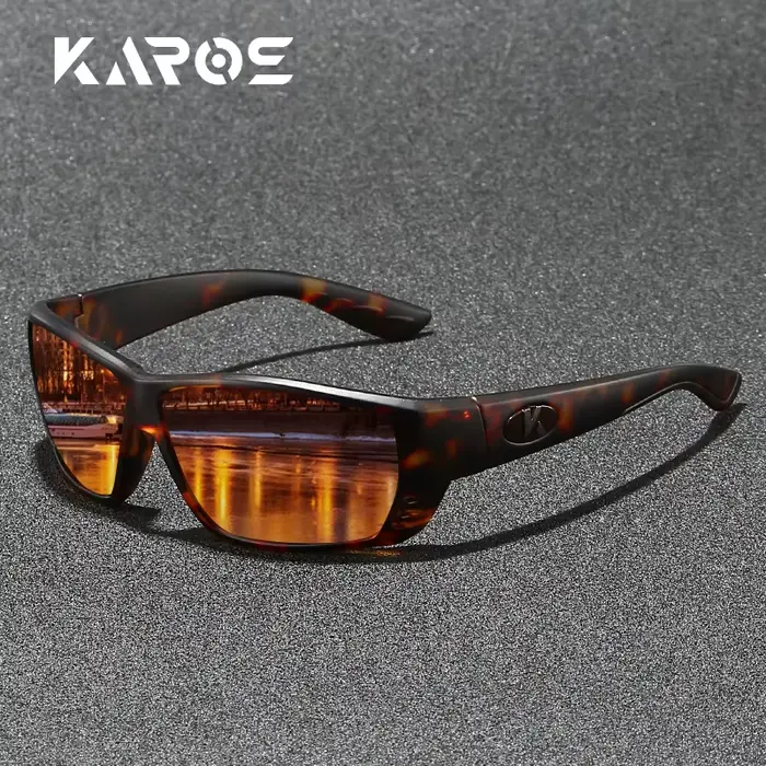 Lunettes de soleil polarisées de sport avec protection UV400 pour le cyclisme