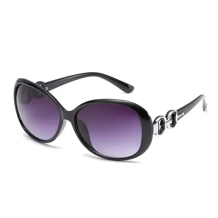 Lunettes de soleil carrées de luxe pour femmes, lunettes de soleil rétro pour dames, noir, sexy, uni