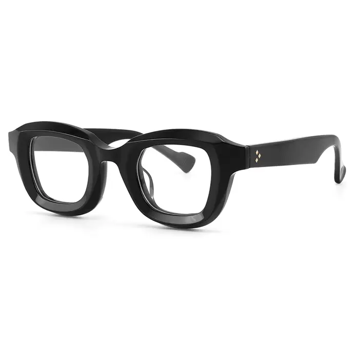 Testosterone Enac-Lunettes vintage en acétate pour hommes et femmes, lunettes rétro faites à la main
