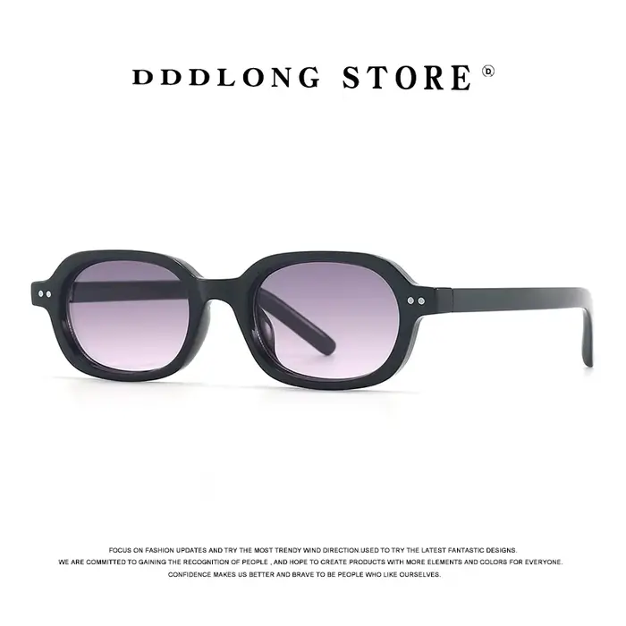 DDDLONG rétro mode ronde Punk lunettes de soleil femmes hommes lunettes de soleil classique Vintage 