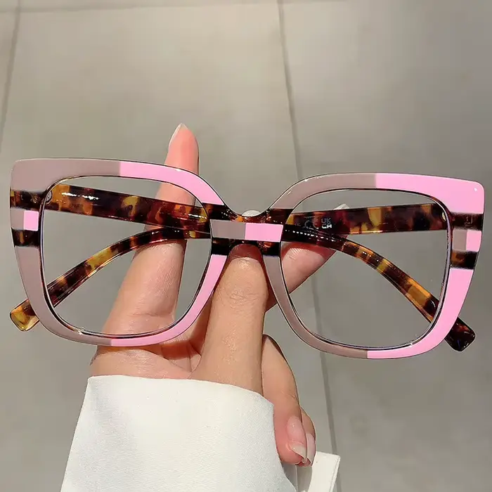 Lunettes carrées rétro pour femmes