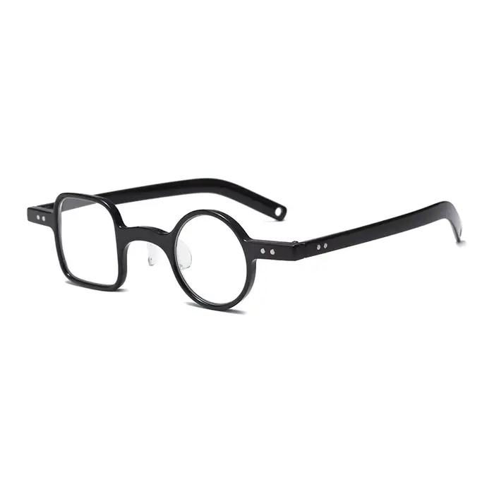 Lunettes de lecture à monture Fiona Fang irrégulière pour hommes et femmes, ultralégères, haute défi
