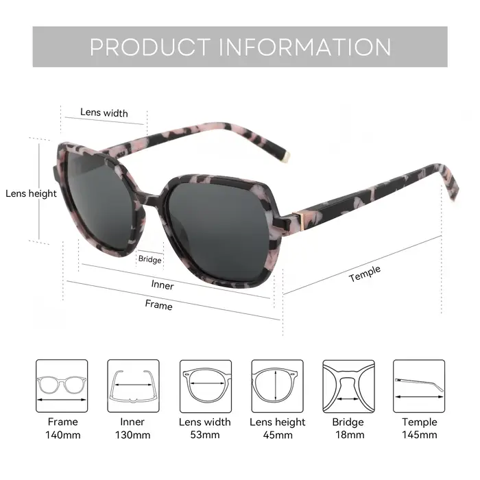 ZENOTTIC-Lunettes de soleil hexagonales polarisées à petits visages pour femmes, protection UV400, l