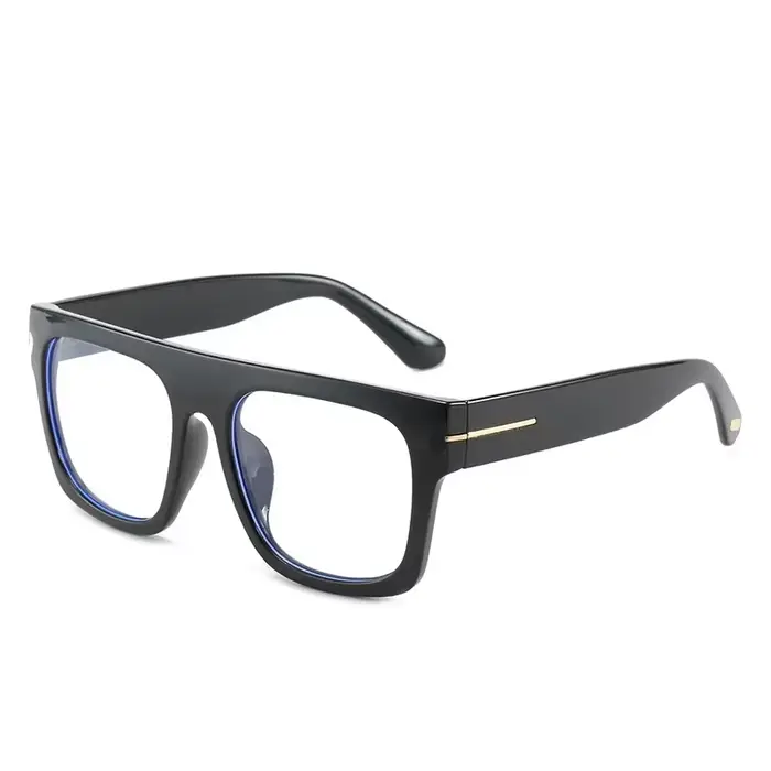 Marque de luxe concepteur surdimensionné carré lunettes de lecture unisexe femmes hommes optique lou
