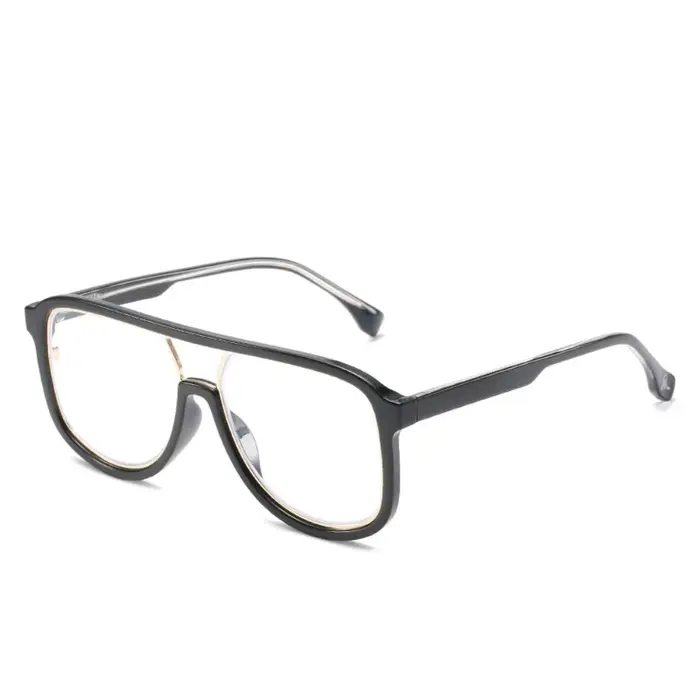 Lunettes de soleil rétro à double pont pour hommes et femmes