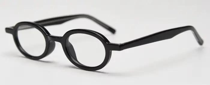 Peekaboo – petites lunettes ovales pour hommes, style coréen, monture de lunettes rétro TR90, verres