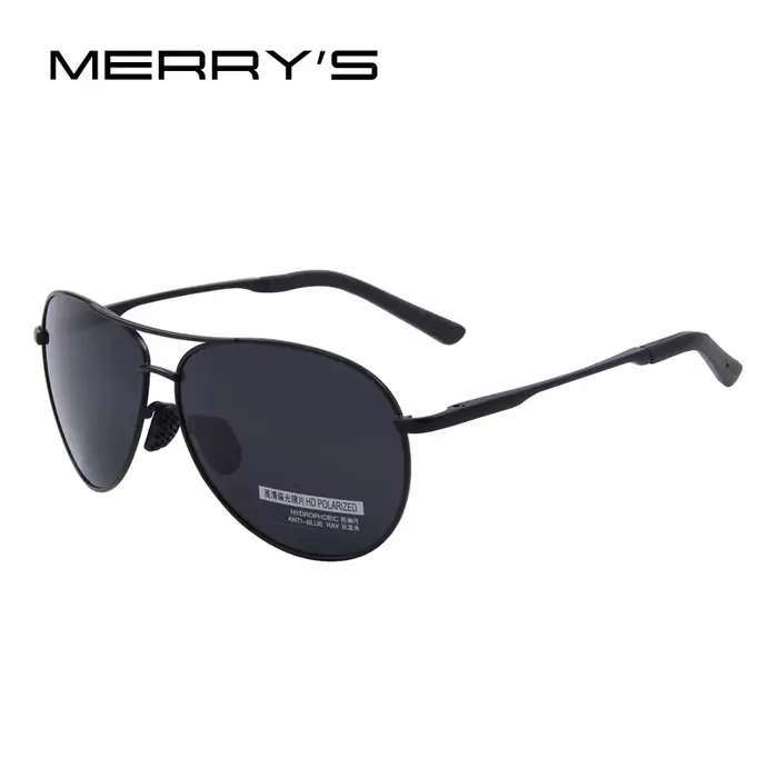 MERRYS Fashion lunettes de soleil polarisées UV400 pour hommes, protection de conduite, lunettes de 