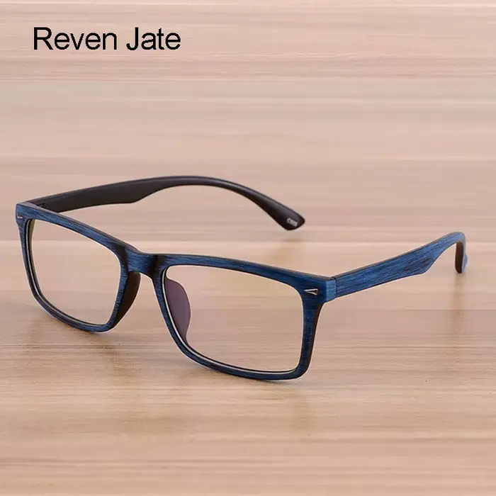 Reven lunetes et femmes unisexe en bois motif mode rétro optique luttes luntes cadre Vintage lunes