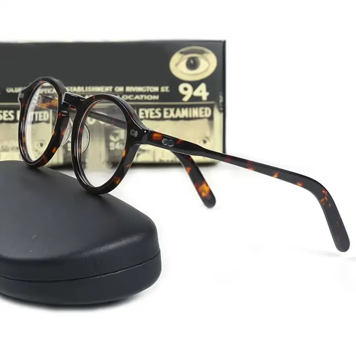 Lunettes de Style monture de lunettes pour hommes, lentille transparente Johnny Depp, marque de styl
