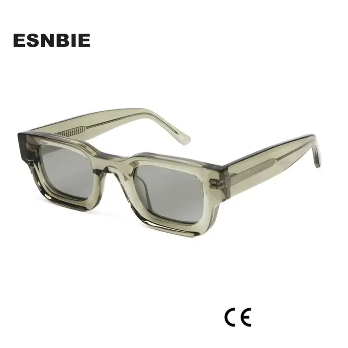 Marque Designer rue lunettes De soleil hommes Oliver vert acétate