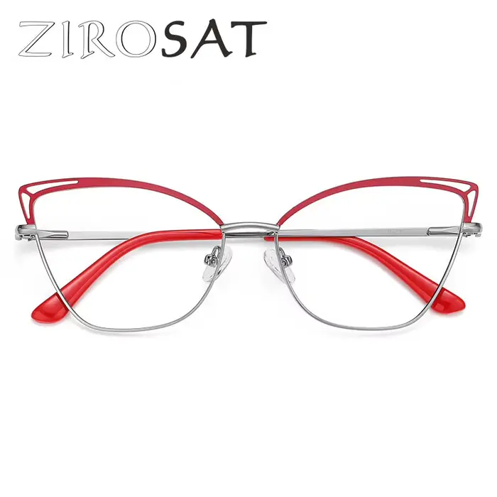ZIROSAT-Lunettes optiques pour femmes, monture en alliage, lunettes Rx pour femmes, lunettes Ale, 30
