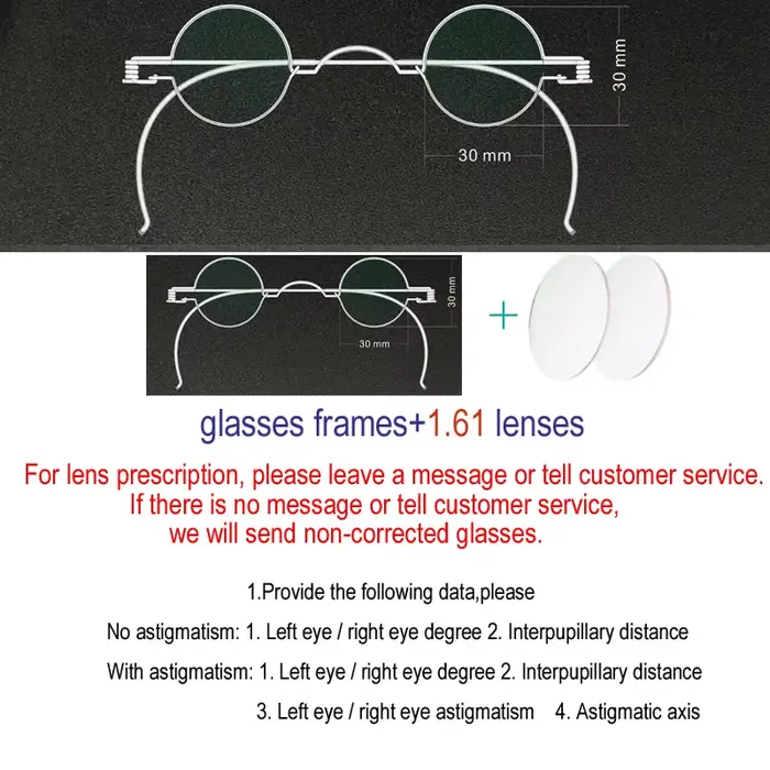 Lunettes vintage faites à la main, anti-lumière bleue, pour la myopie, la presbytie, la lecture, lun