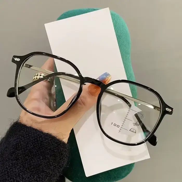 Lunettes de presbytie à grande monture pour un usage proche et lointain, lunettes de lecture multifo