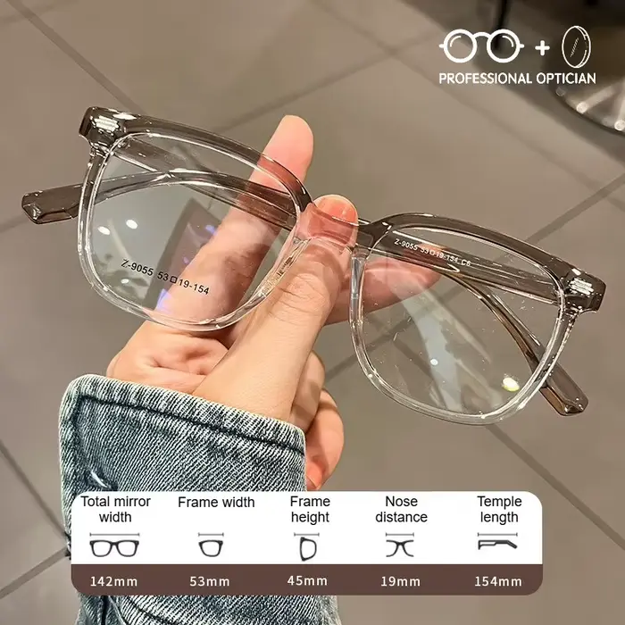 Lunettes de Prescription minimalistes haut de gamme pour hommes