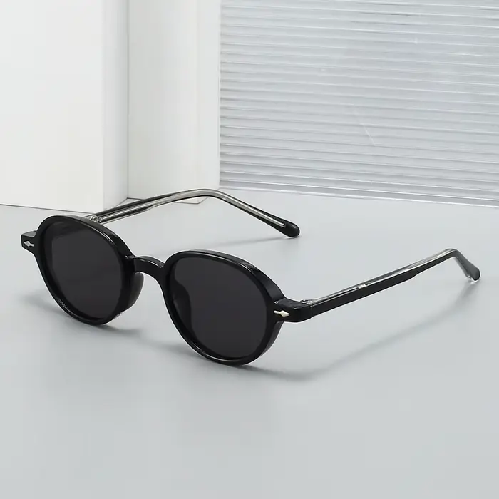 Lunettes de soleil rondes Vintage classiques pour hommes et femmes