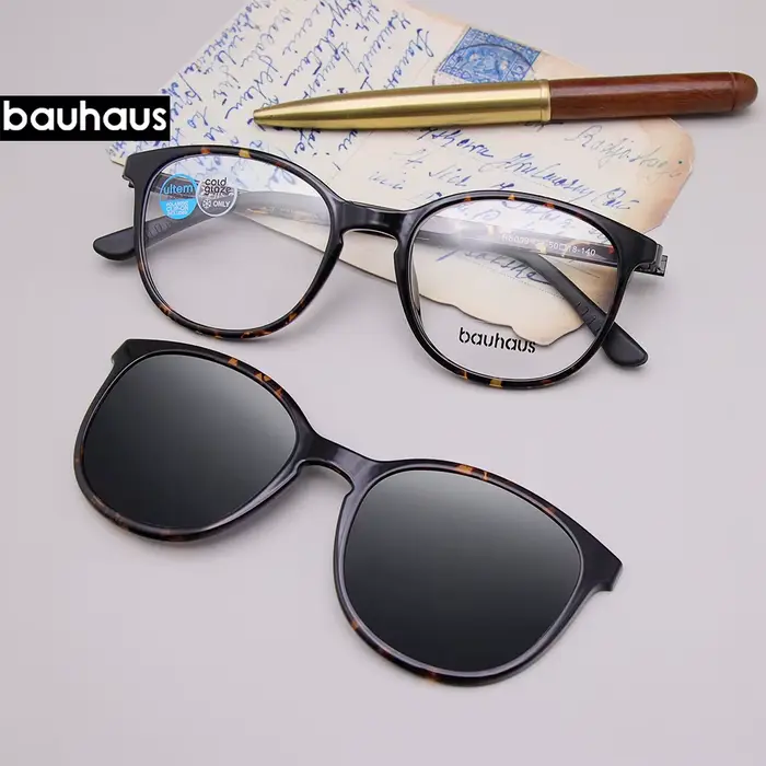 Monture de lunettes avec lentille polarisée