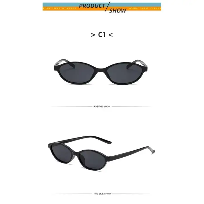 Lunettes de soleil ovales à petite monture pour femmes, nouveau Style rétro, Sexy, marron, tendance,