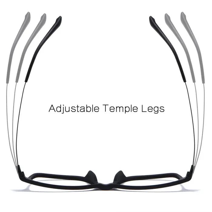 Mode Ultra léger lunettes cadre optique pleine jante TR-90 Prescription lunettes pour hommes et femm