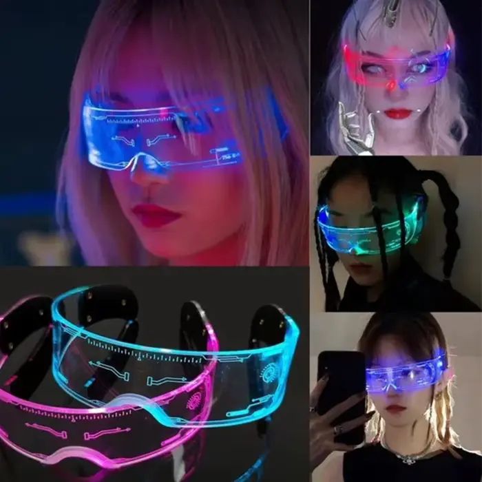 Lunettes de soleil LED Shoous pour hommes et femmes
