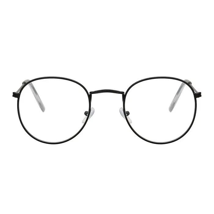 Lunettes rondes monture homme Anti lumière bleue