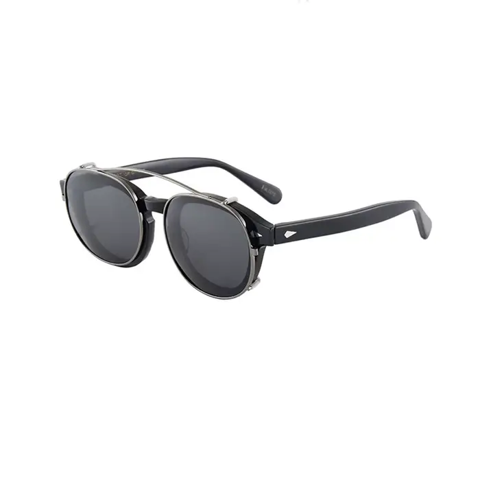 Johnny Depp Lemtosh lunettes de soleil polarisées Clip-on hommes femme marque de luxe