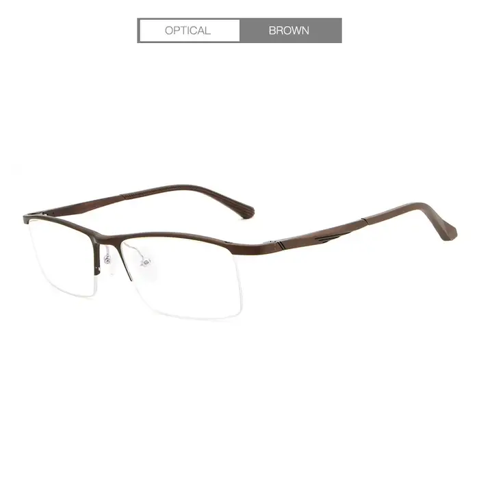 HDCRAFTER – lunettes de vue pour hommes et femmes, monture optique en métal, marque de styliste, ver