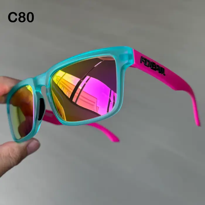 Kdeam-Lunettes de soleil polarisées unisexes, design de marque originale, lunettes de soleil de haut