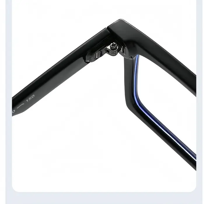 Lunettes à monture carrée à la mode européenne et américaine, décoration quotidienne pour hommes et femmes, lunettes anti-lumière bleue pour le shopping
