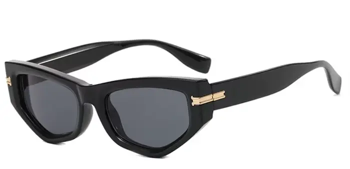 Marque de mode femmes lunettes 2025 tendance nuances pour femmes de luxe oeil de chat lunettes de so