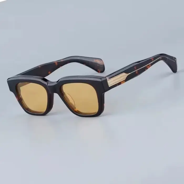 JMM Fellini Lunettes de soleil carrées faites à la main au Japon