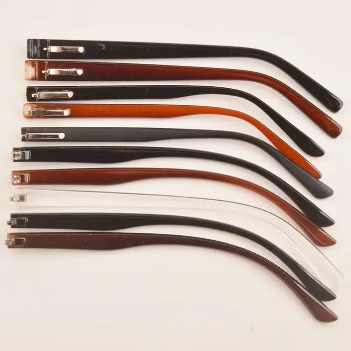 1 paire de branches de lunettes en plastique PC