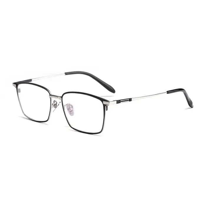 Monture de lunettes en titane pur pour hommes et femmes, lunettes pour contrevenants, lunettes optiq