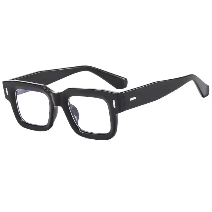 FELRES hommes femmes cadre épais Anti lumière bleue lunettes de lecture classique lunettes carrées p