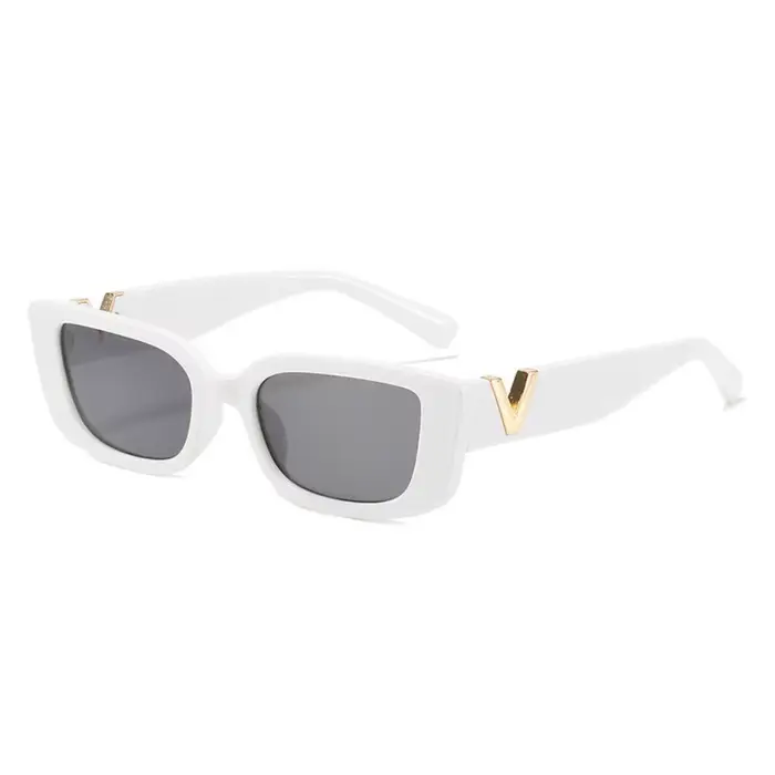 Lunettes de soleil de luxe rétro pour femmes