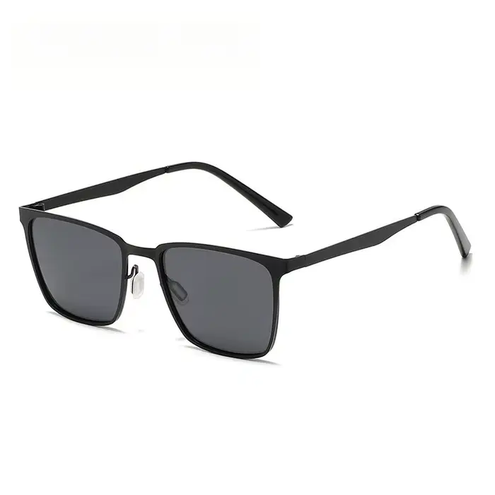 Lunettes de soleil polarisées vintage punk pour homme, de luxe, de créateur, style steampunk, lunett