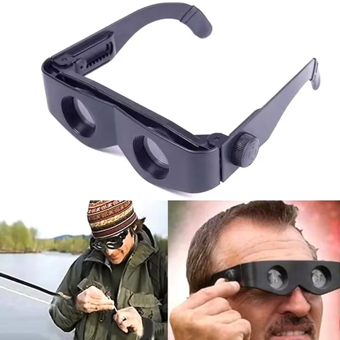 Lunettes de pêche Focus réglable jumelles professionnelles télescope loupe lunettes mains libres por