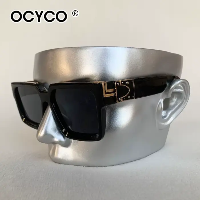 Lunettes de soleil carrées classiques pour hommes et femmes