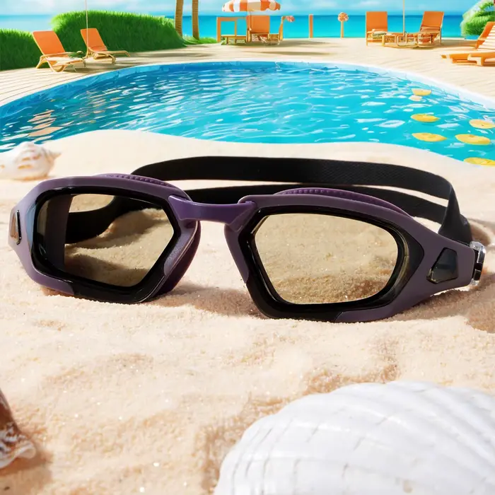 1 lunettes de natation Clear Vision : antibuée, protection UV, imperméables