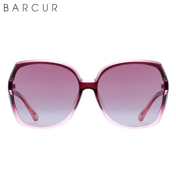 BARCUR lunettes de soleil femmes surdimensionné lunettes de soleil polarisées pour lunettes pour fem