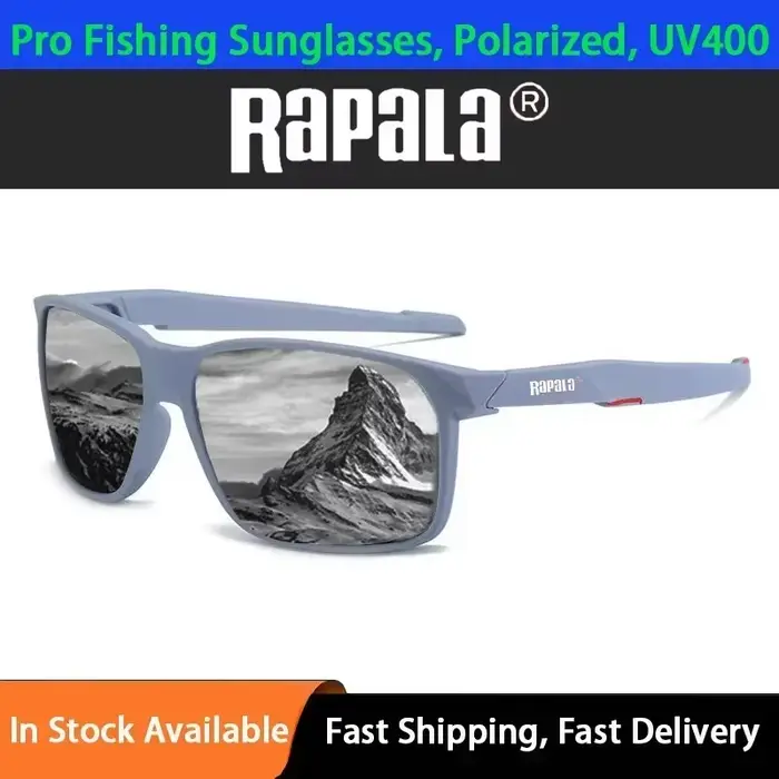 Lunettes de soleil polarisées Rapala Fashional, lunettes de soleil polarisées anti-ultraviolets pour