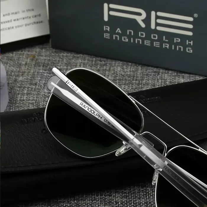 RE Pilot lunettes de soleil hommes UV400 Top qualité armée américaine militaire miroir AGX verre tre