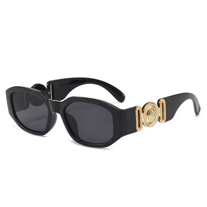 Lunettes de soleil rétro Vintage, petite monture, nuances carrées UV400, unisexe, légères, pour voya