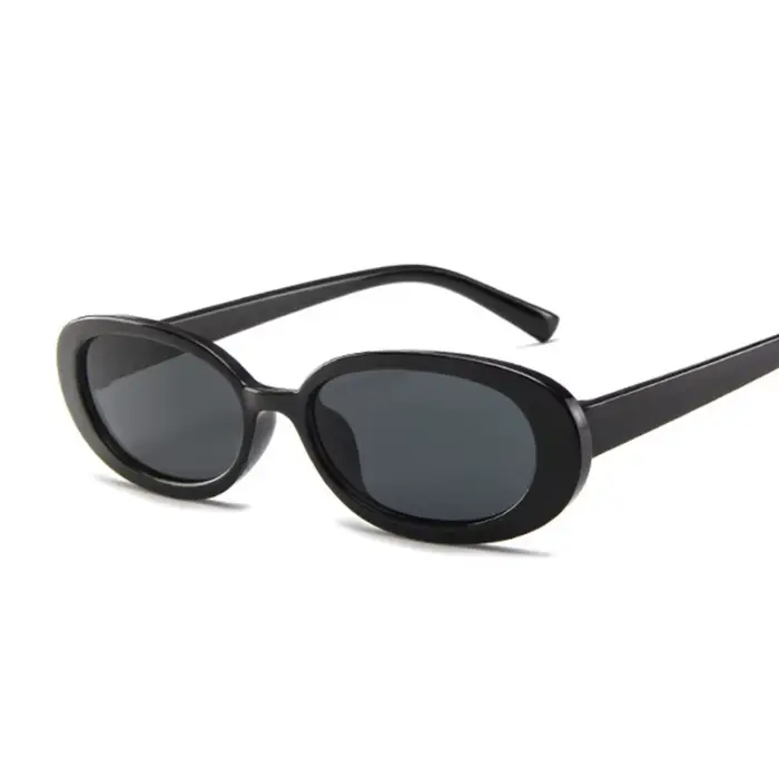 Lunettes de soleil ovales vintage pour femmes