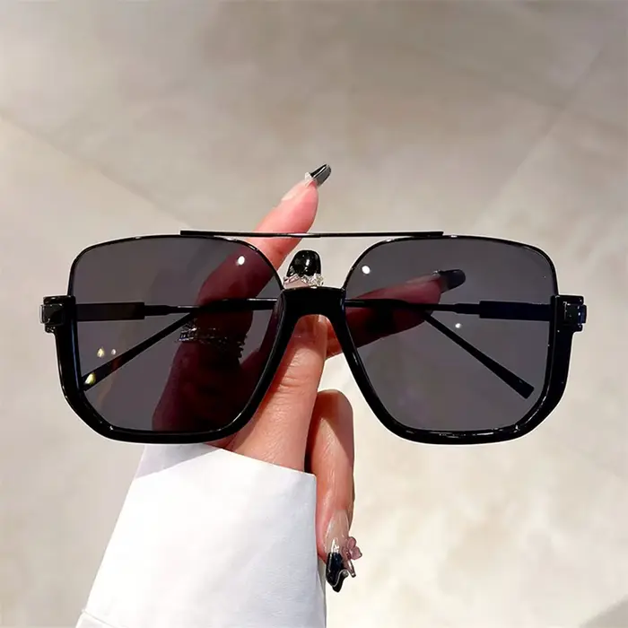 Lunettes de soleil vintage pour hommes et femmes, à la mode, carillons, design de marque populaire,