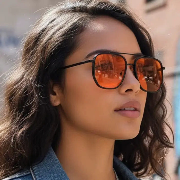 Lunettes de soleil d'aviateur classiques pour hommes
