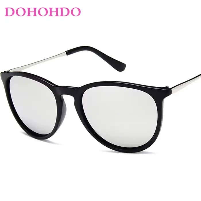 DOHOHDO – lunettes de soleil Vintage rétro pour femmes, verres de styliste de marque, yeux de chat, 