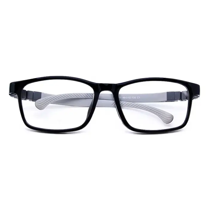 Mode cours en ligne ordinateur enfants lunettes lunettes confortables Silicone Ultra léger cadre
