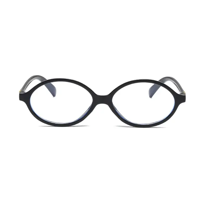 Lunettes léopard ovales Anti-bleu