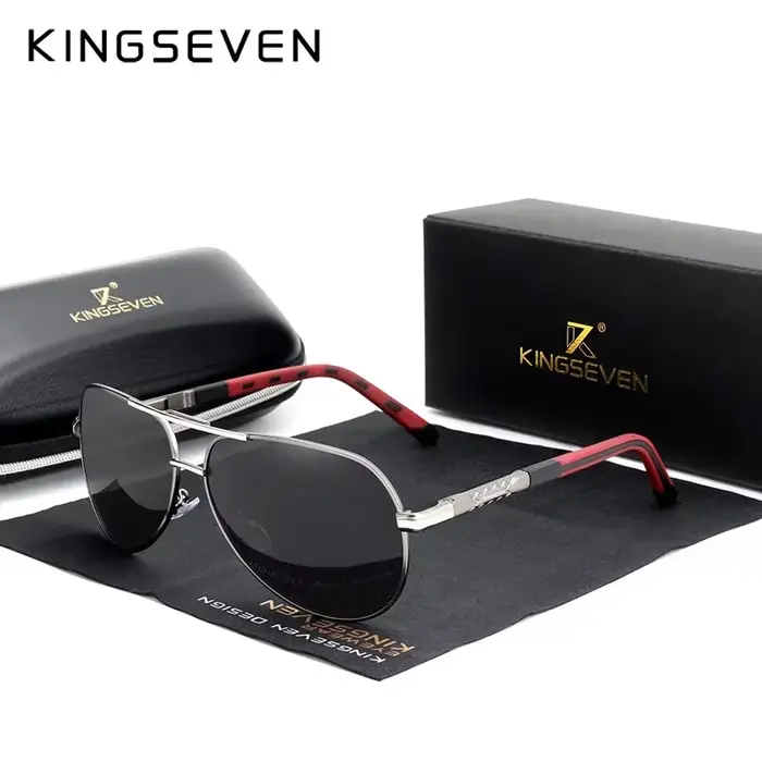 KINGSEVEN – lunettes de soleil polarisées UV400 pour hommes et femmes, pour la conduite et les vacan