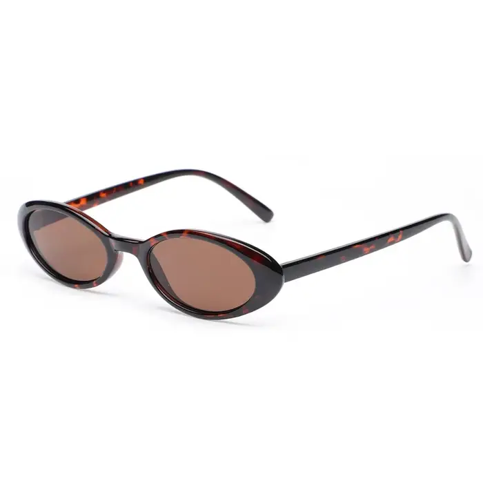 Lunettes de soleil œil de chat vintage pour hommes, de marque de luxe, petites lunettes de soleil ov